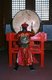 China: Ceremonial drummer in the Drum Tower (Gulou), Beijing